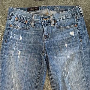 J. Crew toothpick ankle jeans